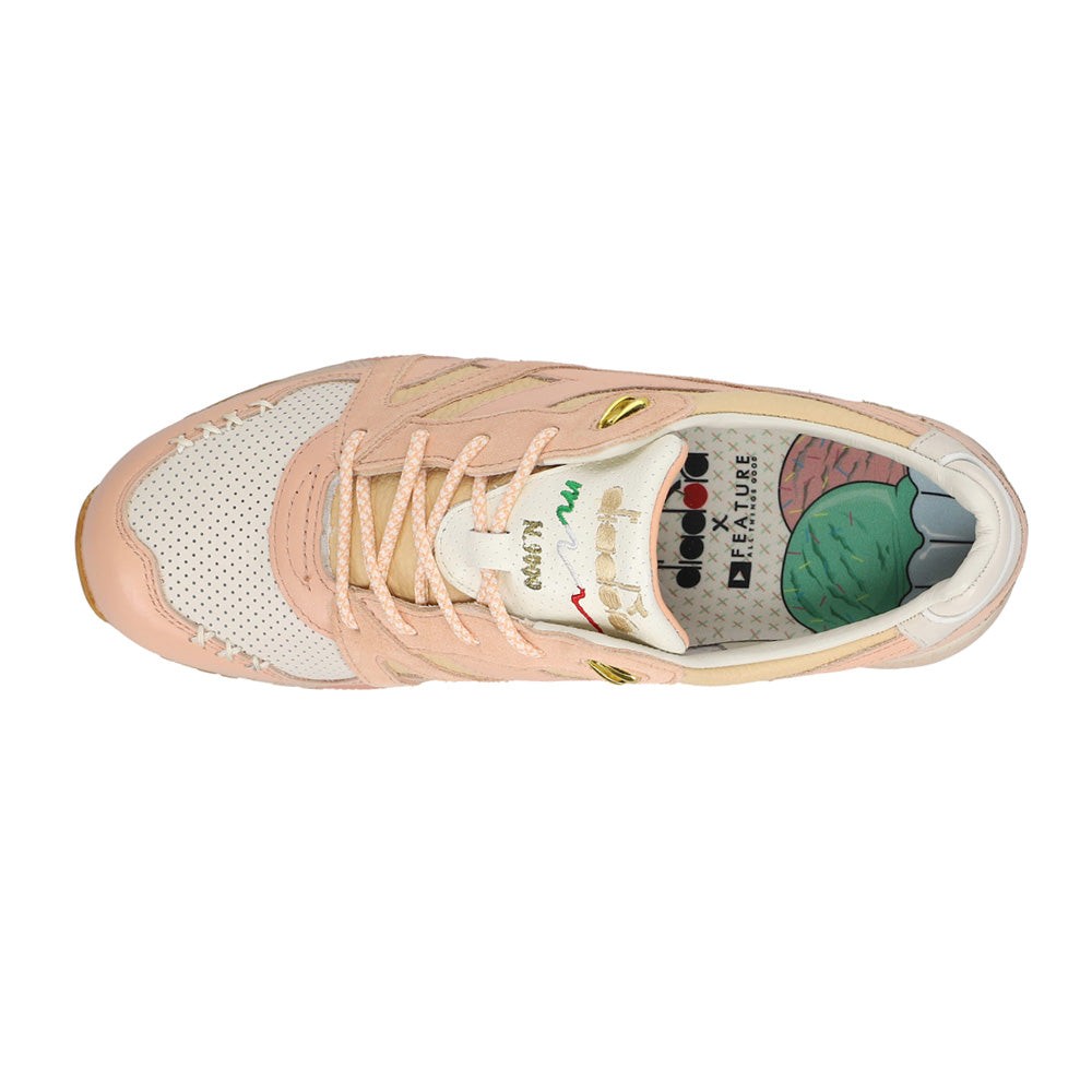 N9000 Ice Cream x Feature Perforated Lace Up Sneakers